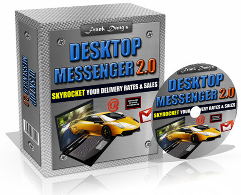 Product picture Desktop Messenger 2.0 - Best Autoresponder Software & Mailing System - Unlimited Accounts Automatic Responder